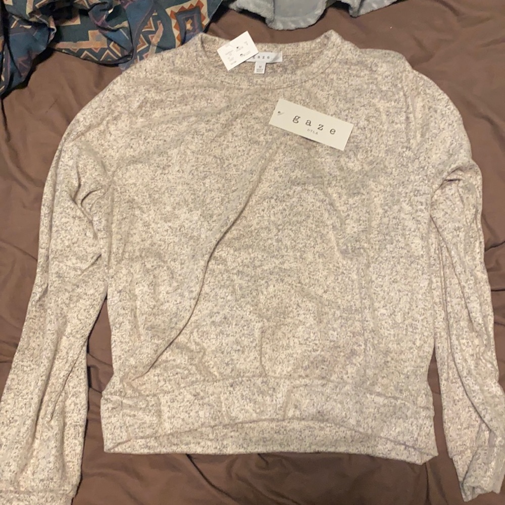 Brand new grey long sleeve